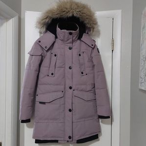 Noize Astrid Parka in Wisteria. Size Medium.